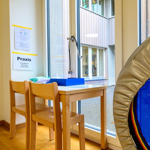 Praxis. Vergrösserte Ansicht