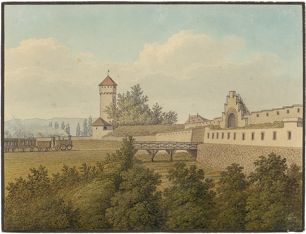 Eisenbahntor St. Johann Schn. 196 Staatsarchiv Basel-Stadt