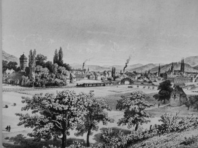 Eisenbahntor St. Johann Archiv der Denkmalpflege Basel-Stadt