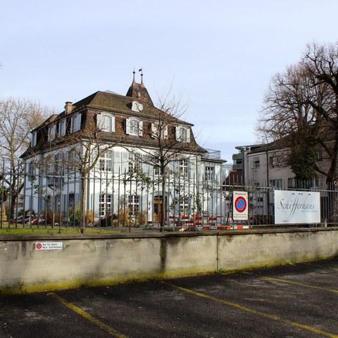 Kleinhüningen - Schifferhaus - Foto von Franz König. Vergrösserte Ansicht